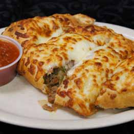 Steak and Cheese Calzone